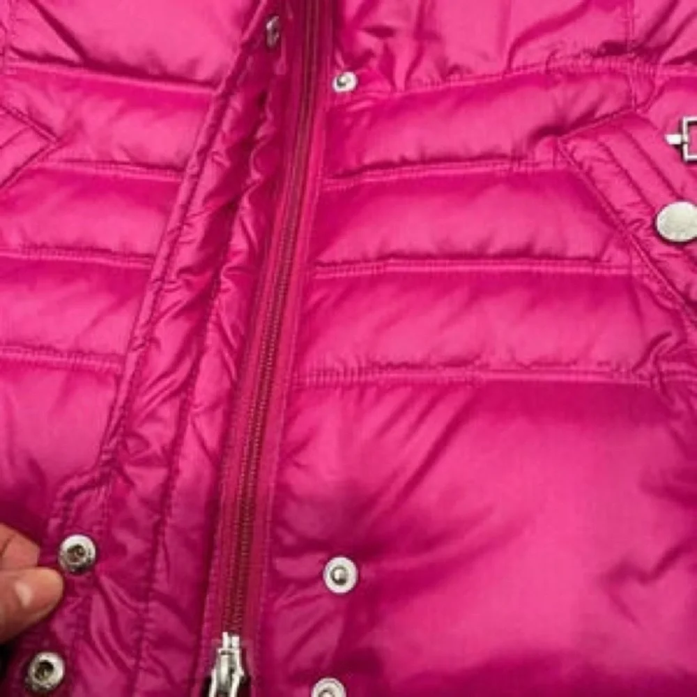 Fuchsia Pink Jacket Interior - Bright Fuchsia